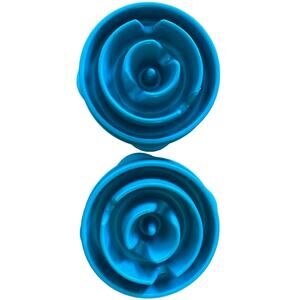 Set of 2 Outward Hound Fun Feeder Interactive Dog Bowls